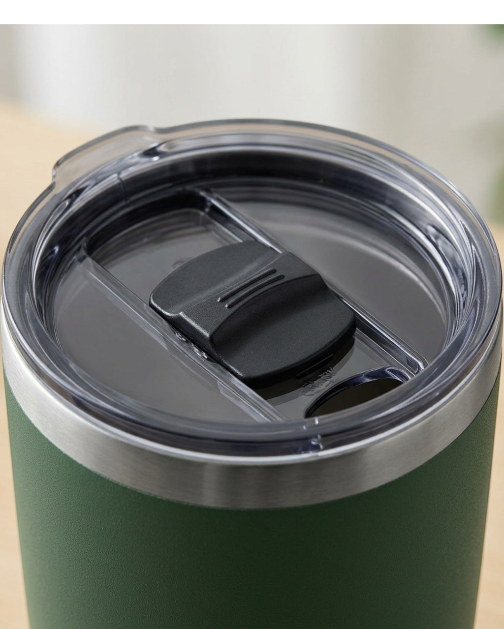 Nivt Forest Green Travel Tumbler 20 oz Slider Lid