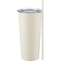 Nivt Ivory Insulated Tumbler 24 oz Straw Lid