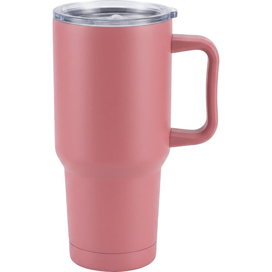 Nivt Rose Stainless Tumbler 30 oz Handle Lid