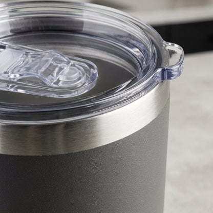 Nivt Stainless Steel Tumbler Graphite Slider Lid 20 oz - Detail view